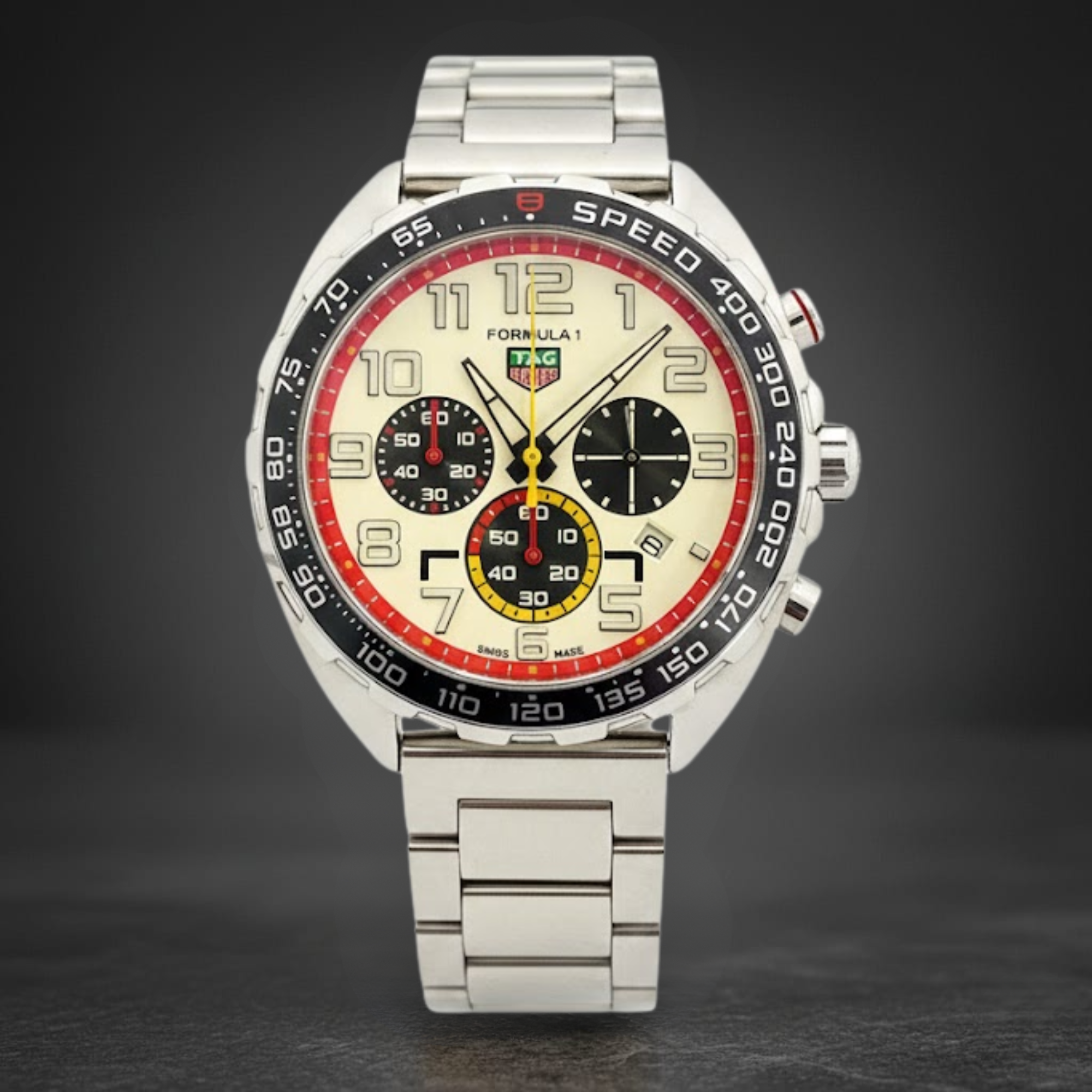 HEUER Formula 1 X Red Bull Racing Men’s Watch – 43mm Quartz Stainless Steel - Image 3