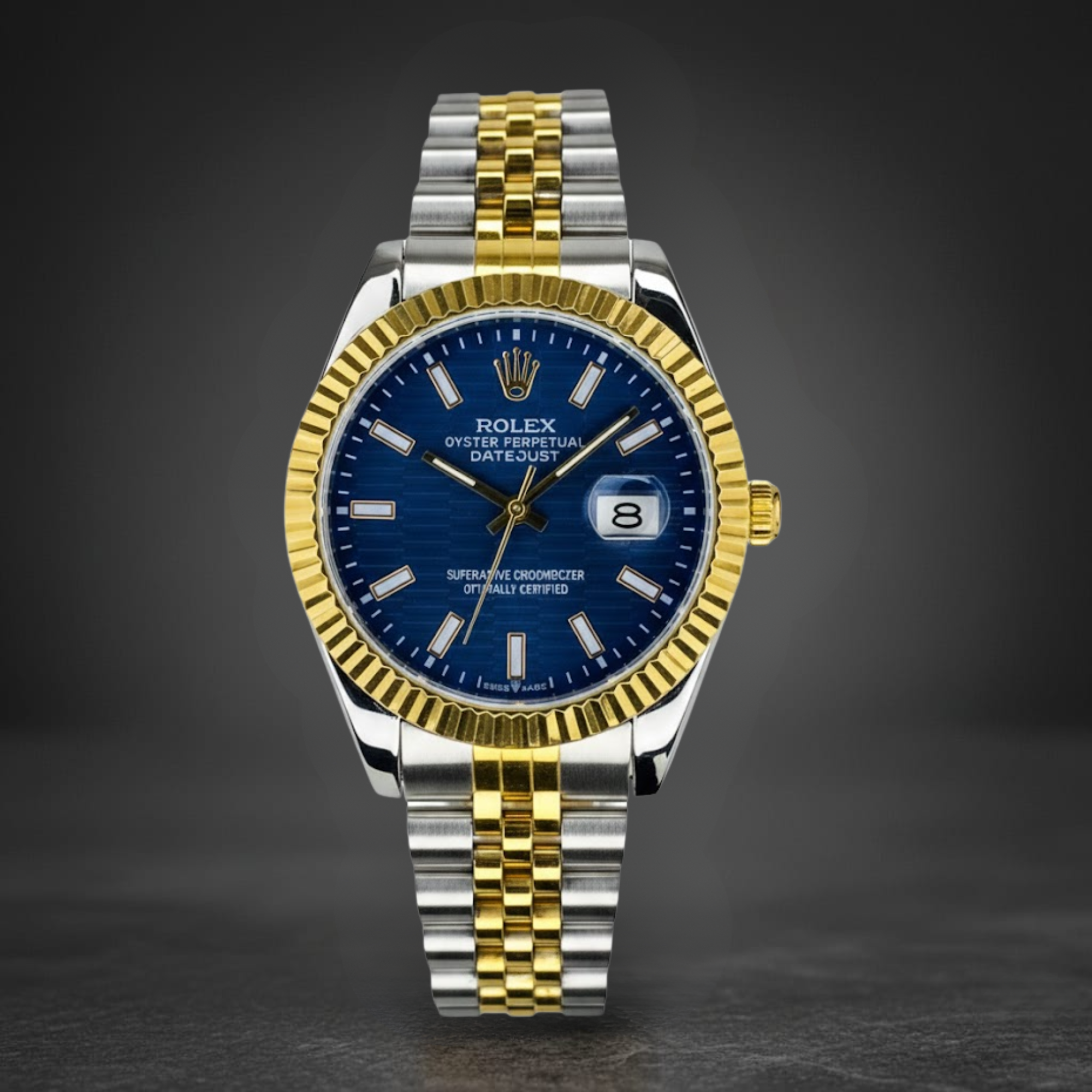 Rolex Datejust Steel & Gold Men’s Watch – Luxury Automatic Timepiece - Image 2