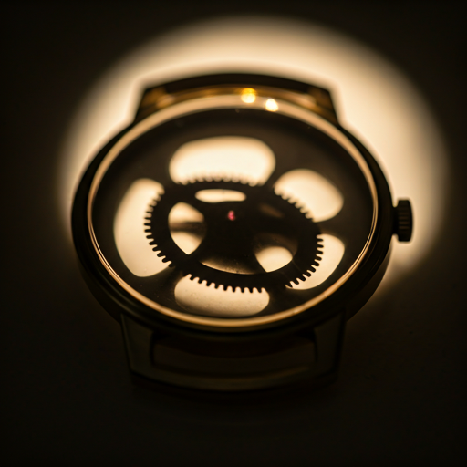 Minimalist Luxury Watch Dial